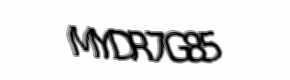 Security check image, please type the characters shown